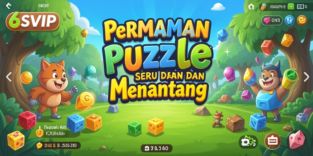 Gameplay seru 6SVIP dengan teka-teki menantang dan grafis menarik.