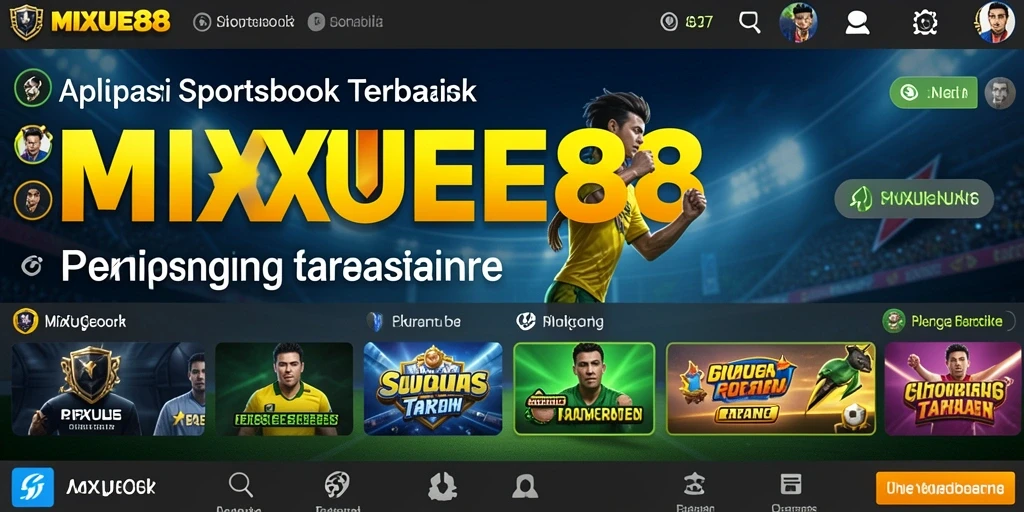 Tampilan gameplay Sportsbook MIXUE88 yang menarik dan interaktif.