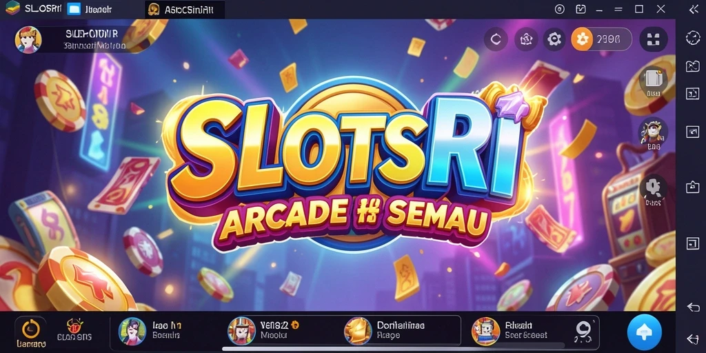 Tampilan gameplay SLOTSRI yang menampilkan grafis menarik dan seru.